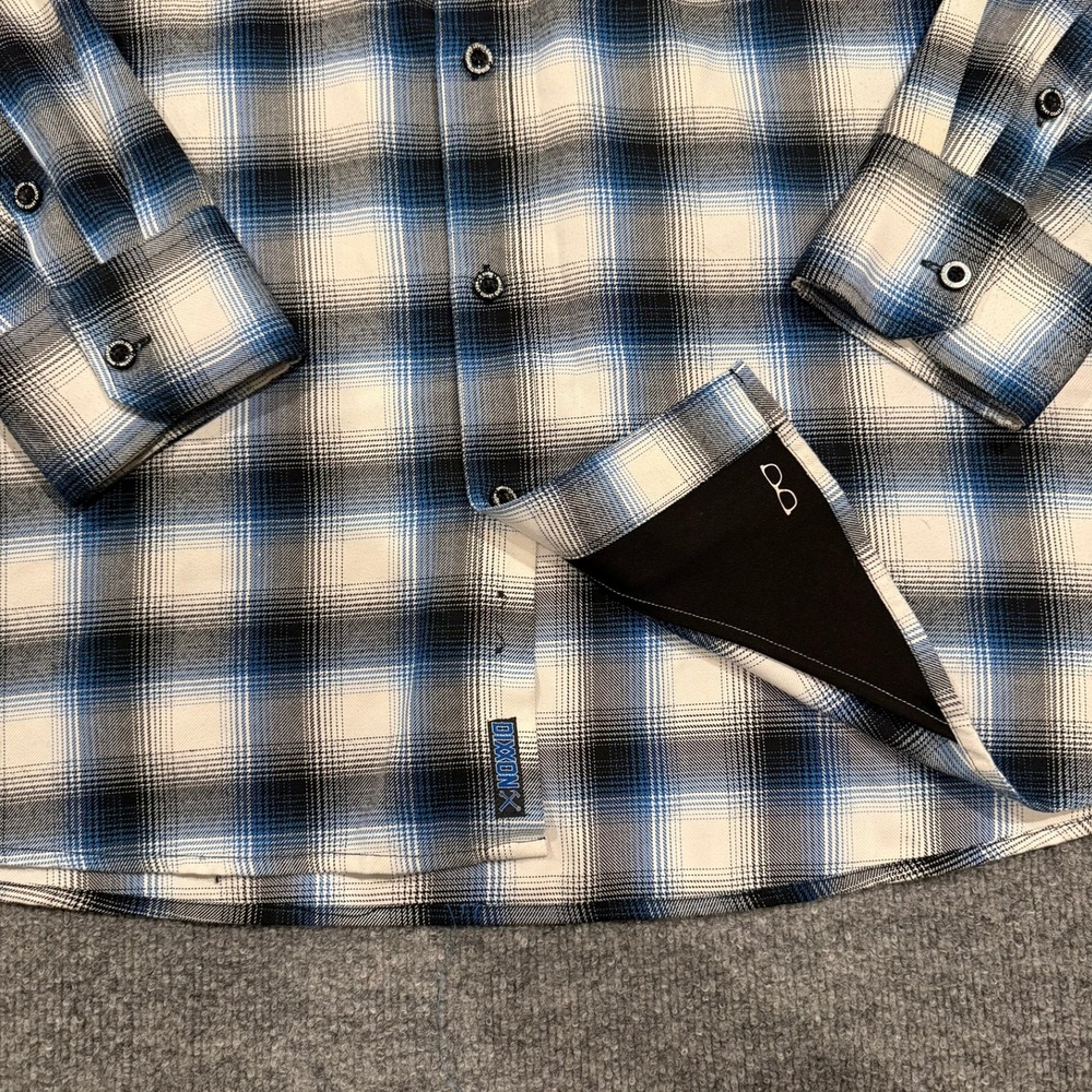 Dixxon Flannel Co West Coast Customs Plaid Button Up Mens 4X  Biker - Picture 11 of 16